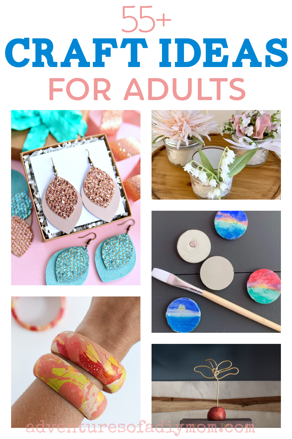 55+ Crafts for Adults - Adventures of a DIY Mom